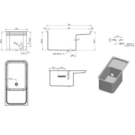 Friggitrice 22+22 lt – Elettrica – Doppia Vasca – Lunghezza 800 mm – Serie 900