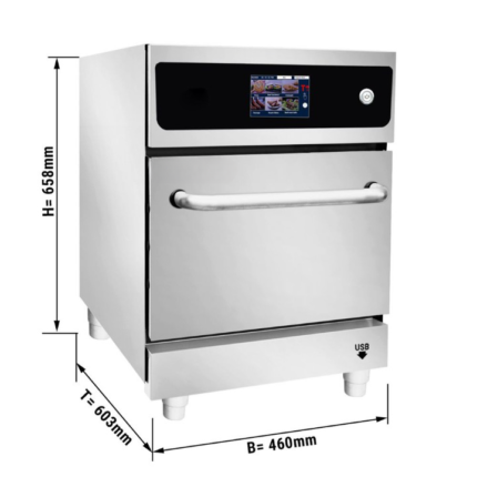 Forno ad alta velocità / Forno a microonde – Touch – 460 x 603 x 658-681 mm