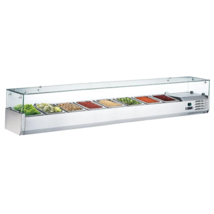 Vetrina Refrigerata – 1800 x 400 mm – 8×1/3 GN