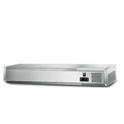 Vetrina Refrigerata da Banco – 1500 x 400 mm – 6×1/3 GN