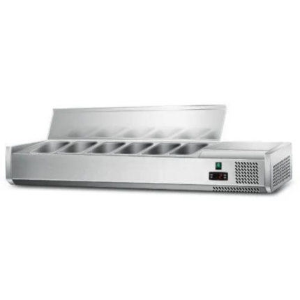 Vetrina Refrigerata da Banco – 1400 x 400 mm – 6×1/3 GN