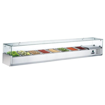 Vetrina Refrigerata – 1800 x 340 mm – 8×1/4 GN