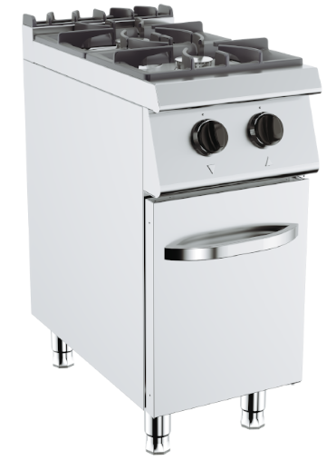 Cucina 2 Fuochi – A Gas – Lunghezza 400 mm – Serie 700